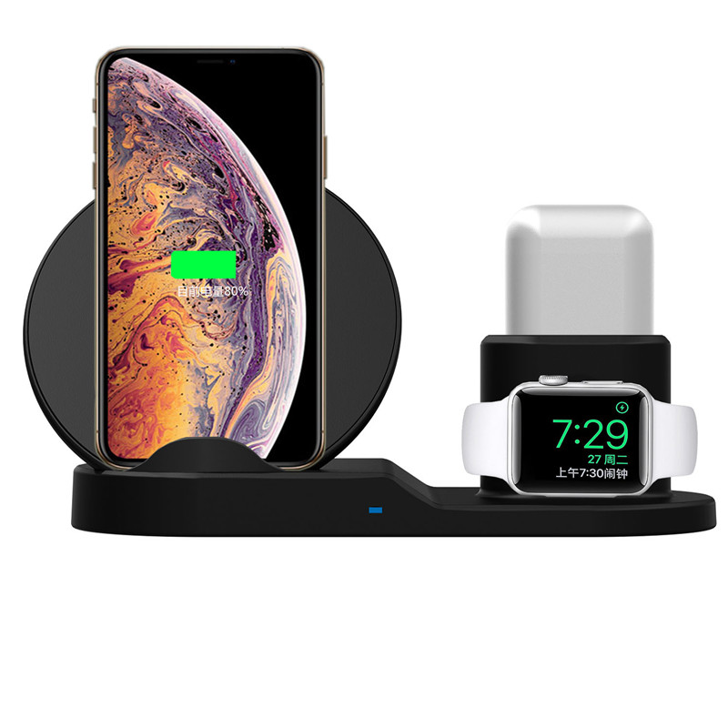 Kinpas nuovo design 3in1 wireless cahrger